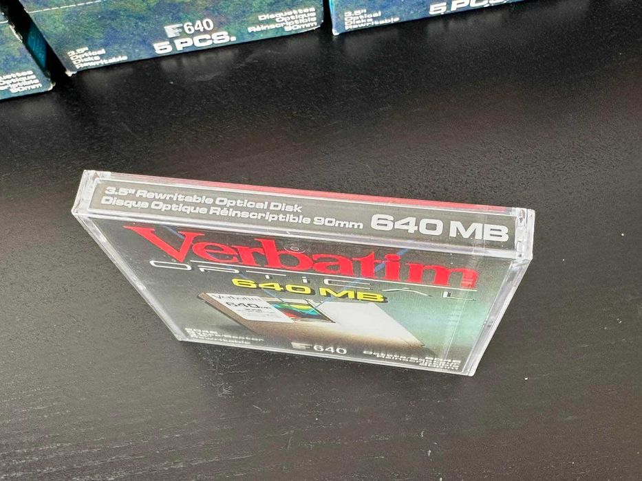 Флопи Диск Verbatim Optical 640MB 3.5” MO Дискета