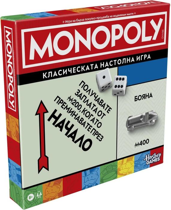 Настолна игра Монополи Класик ново издание