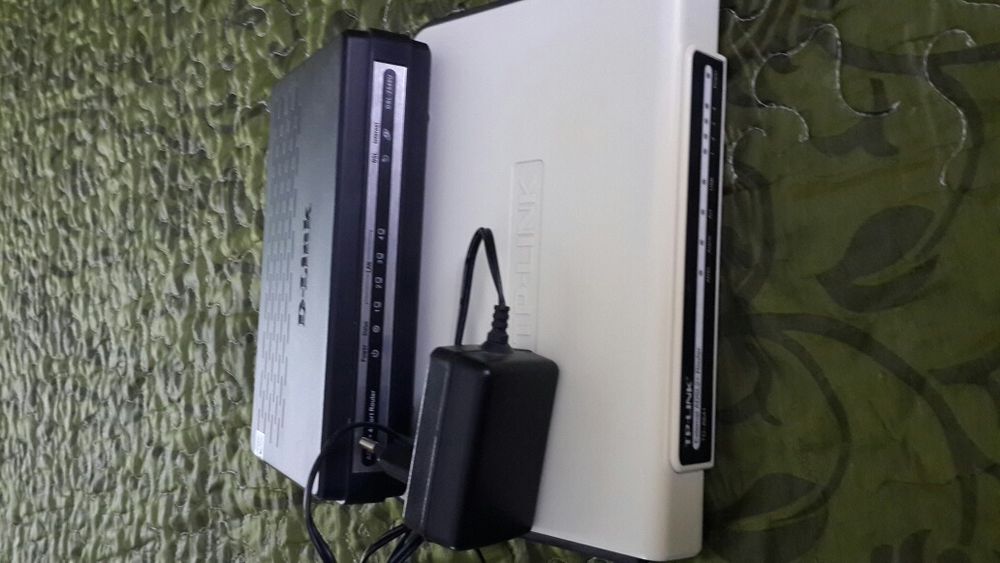 TP-link и D- Link модемы камутаторы