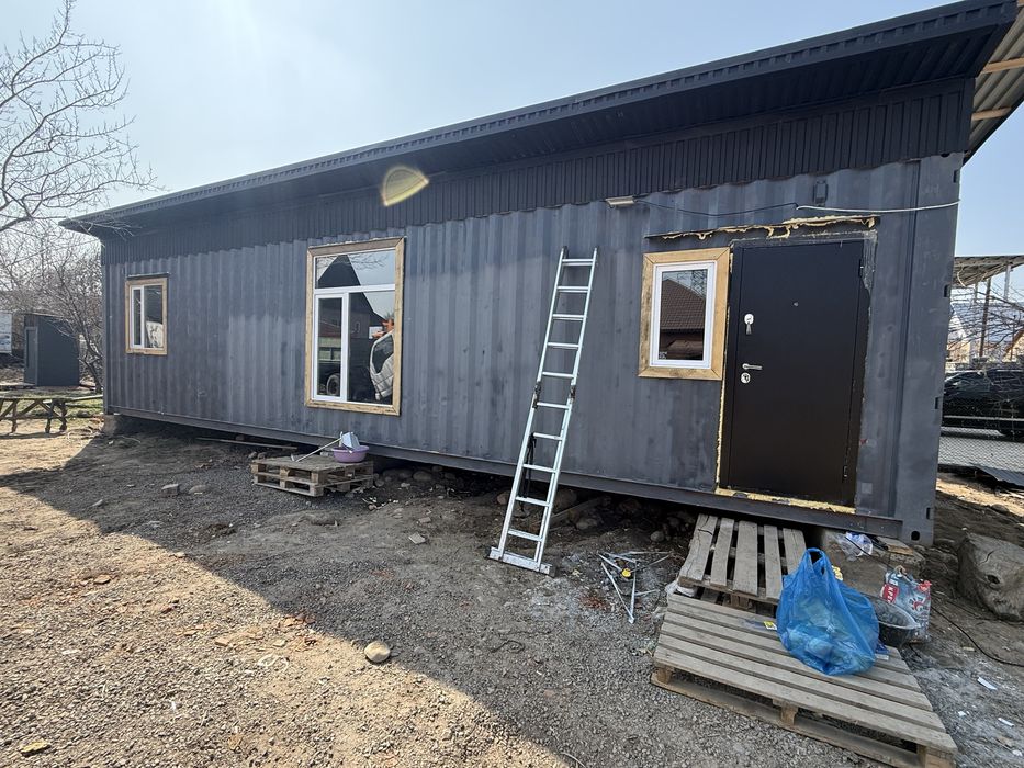 Обшивка и утепление контейнеров