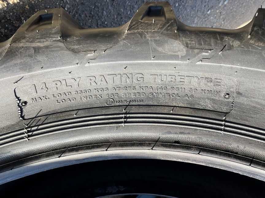 Anvelope pentru tractor 16.9-38 noi cu 14 pliuri cu livrare rapida