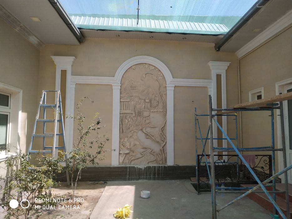 барельеф тяга турлов под мрамор кламиз