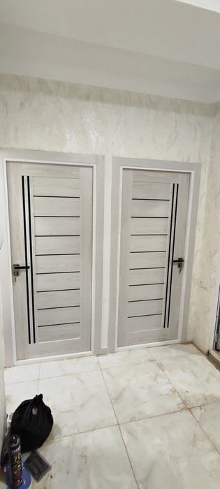 Установка дверей Эшик урнатиш