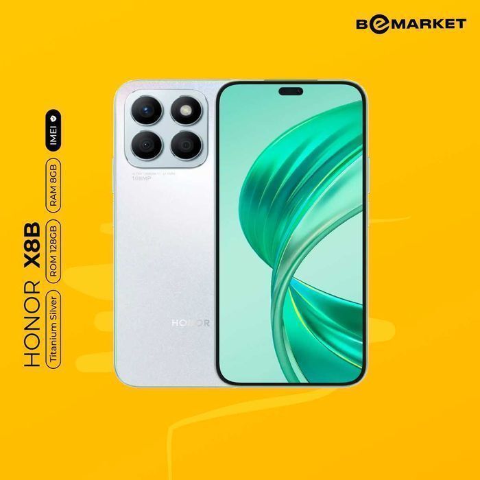 Honor X8b 8/128 GB Titanium Silver