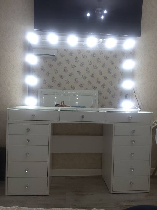 Гримерное зеркало 140×40×160