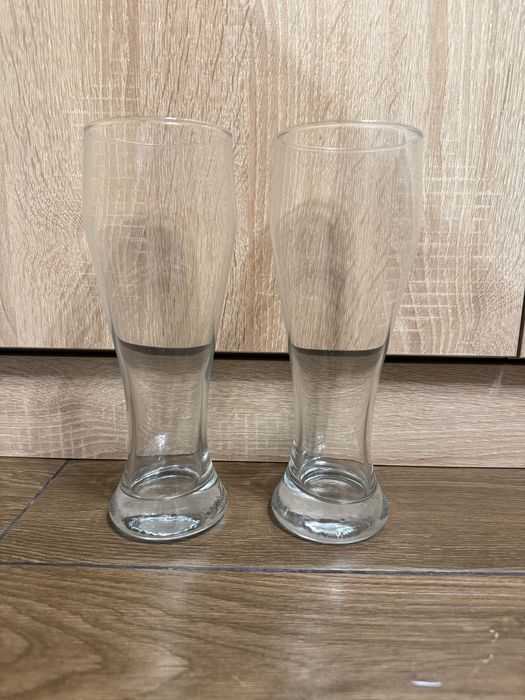 Бокалы для пива по 0.5 л. каждый, есть своя коробочка.