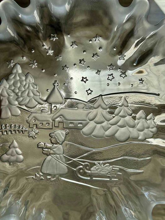 Кристално коледно плато Mikasa , Christmas Story
