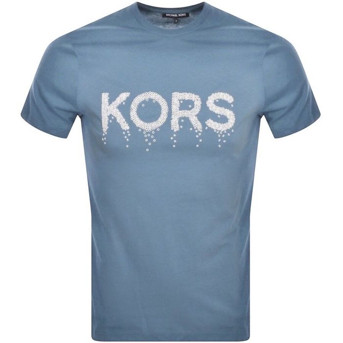 Мъжка Тениска Michael Kors в син цвят