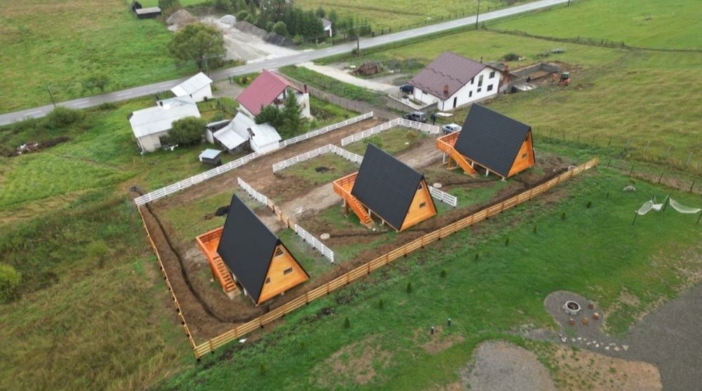 Vând cabană A-Frame sau casa pe structura metalica