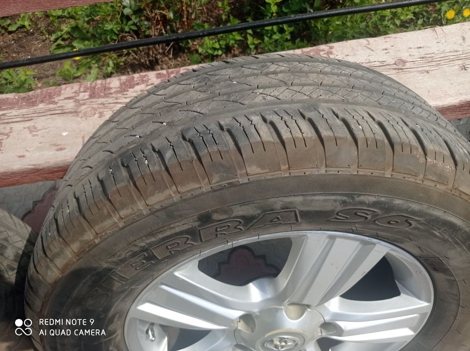 Диск оригинал с новый резиной R18