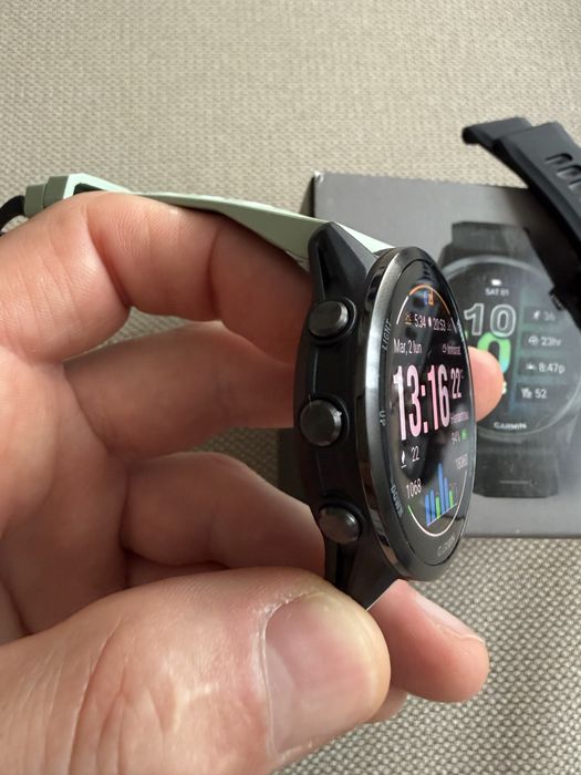 Garmin Forerunner 970 AMOLED 47mm NOU cu Garanție + inca o curea NOUĂ