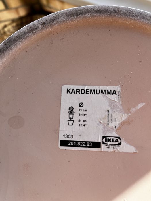 Продам горшки керамические марка IKEA