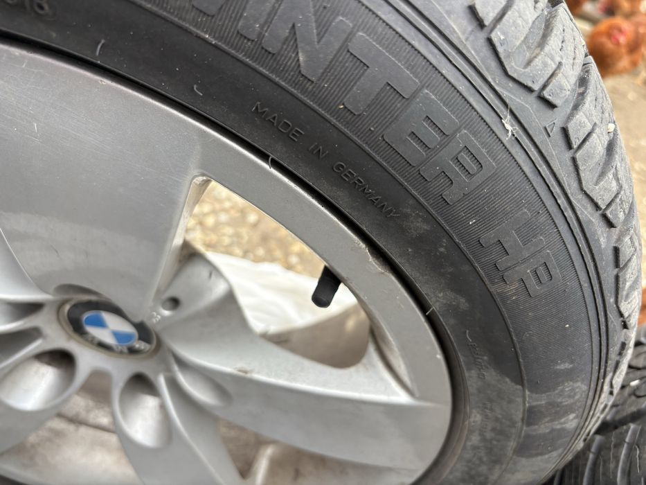 Jante BMW OEM aliaj r16+anvelope iarnă