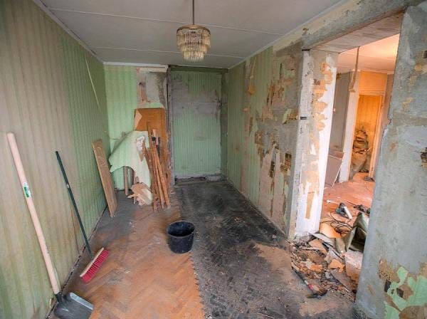 Демонтажные работы с вывозом мусора