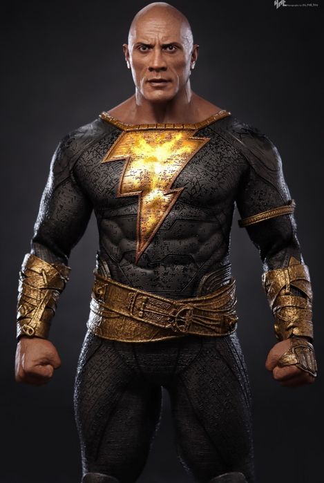 DC Hot Toys DX 31 - Black Adam Golden Armor Deluxe, 1/6 figure - new, sealed with brown box