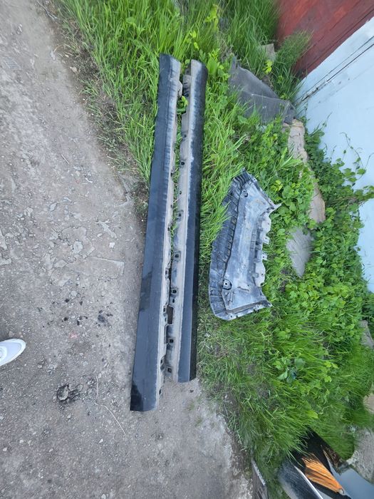 Пороги боковые Мерседес W222 До рестайлинг
