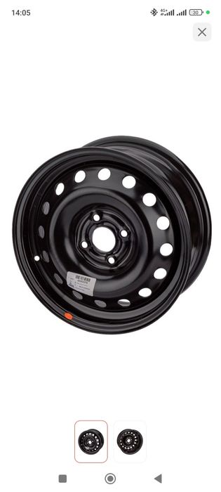 Штампованные диски r15