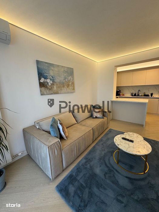 Apartament elegant 2 camere de închiriat Cortina North | Vedere libera