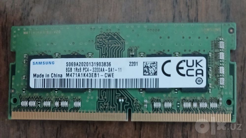 Ram ddr 4 - 3200-8 gb