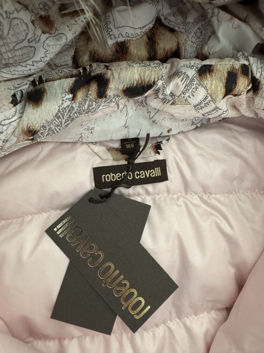 Пуховик на девочку Roberto Cavalli