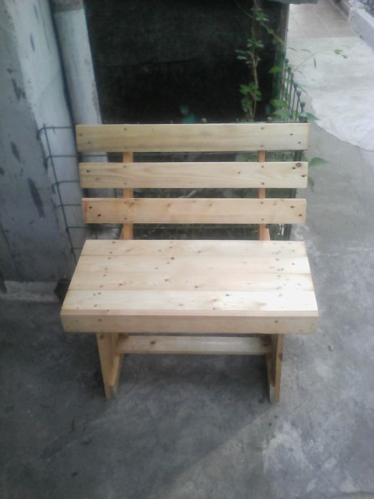 Băncuțe din lemn- 80cm >100cm