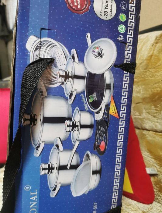 Set de oale din inox nou- 16 piese