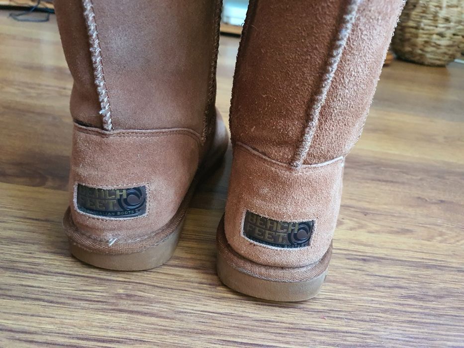 Cizme din piele tip UGG