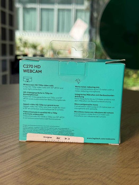 Webcam Logitech C270 HD