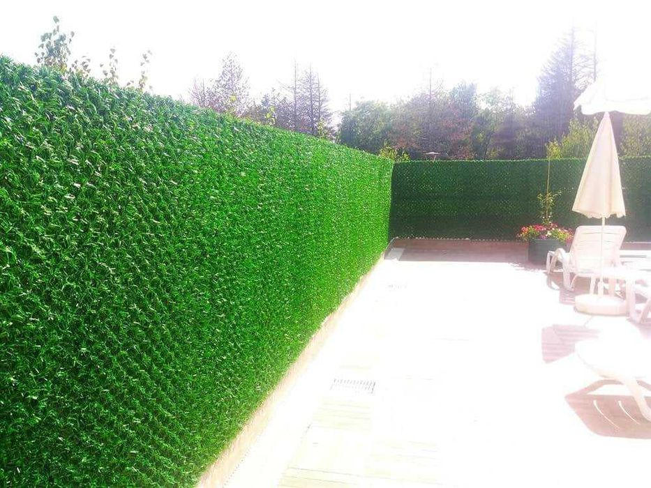 Зелена мрежа от изкуствена трева | Най-добра цена!