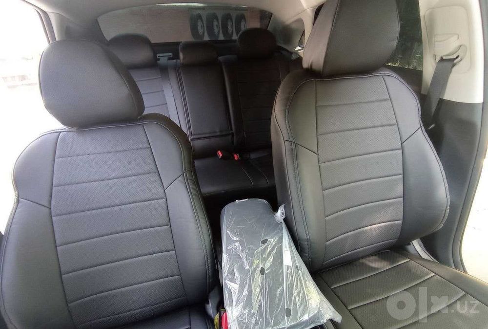 Чехлы из эко кожи (AVTOPILOT) для Volkswagen Caddy (5 мест) IV с 15г.