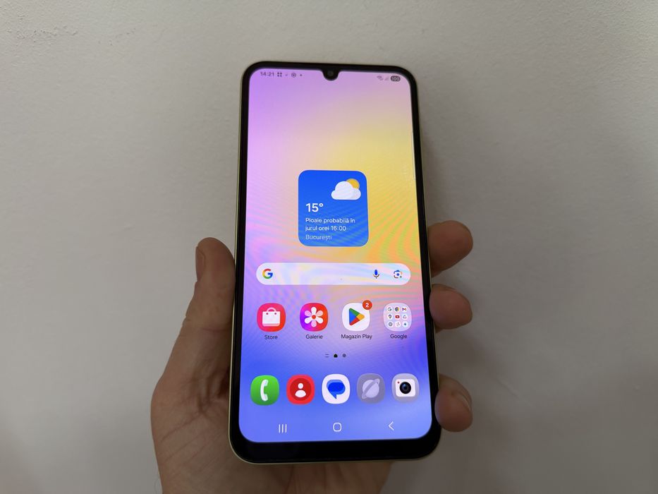 Samsung Galaxy A25 5G, 128 gb, 6 gb ram, Yellow, dual sim