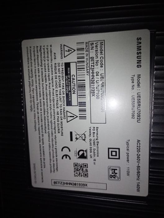 Plasma Smart TV Samsung