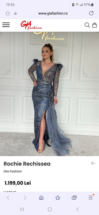 Rochie lunga impecabila