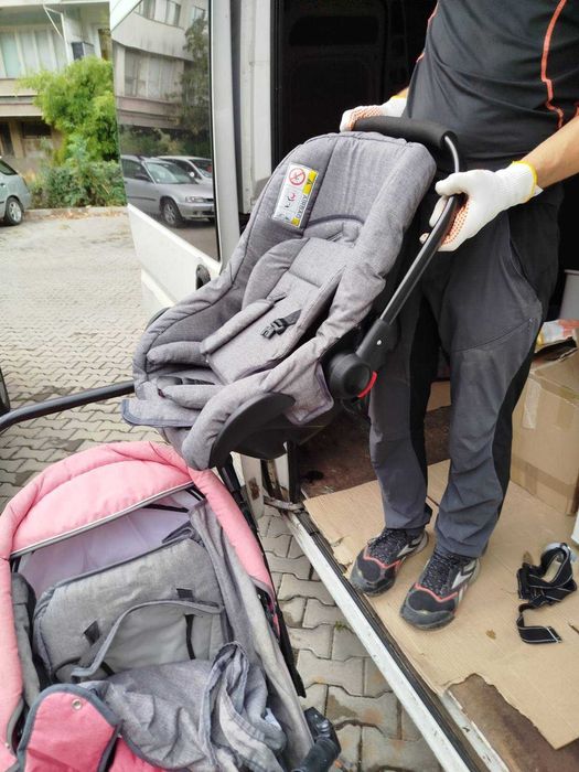 детска количка с 3 части