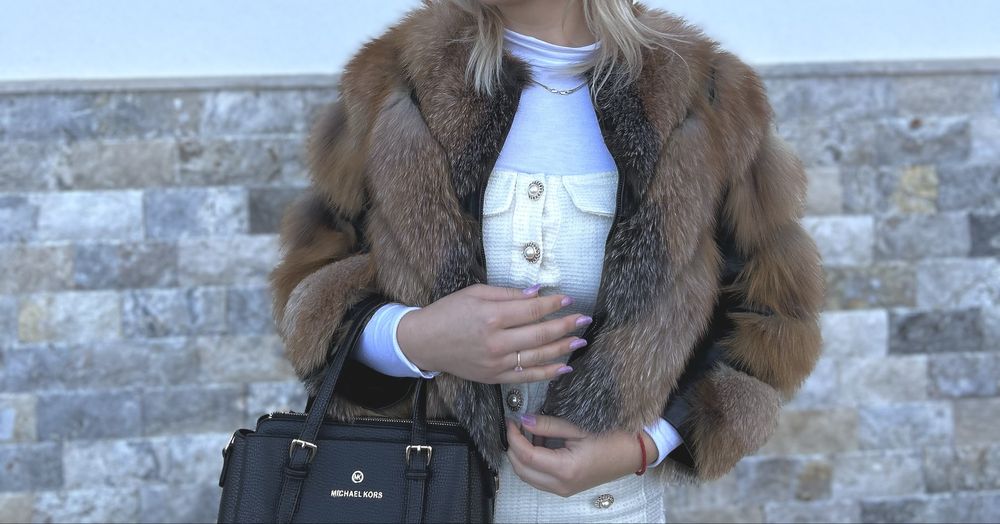 Blana naturala de vulpe