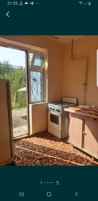 1 хоналик 1 этаж сотилади