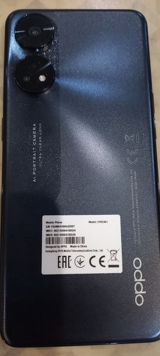 Телефон на запчасти oppo reno 8t