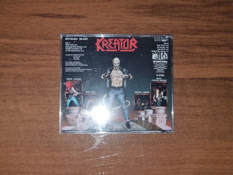 Kreator - terrible cerainity (1987 cd)