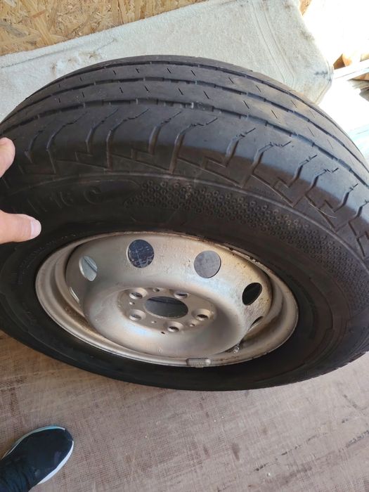 Roată rezervă citroen jumper fiat ducato ford r16c