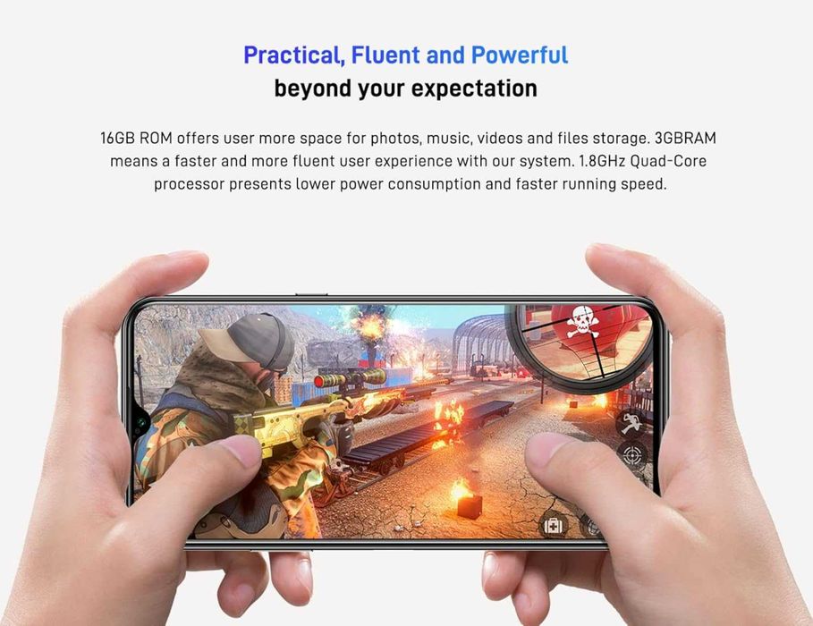 Смартфон DOOGEE X95 - Голям екран и батерия (Чисто нов)