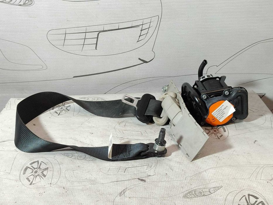 Centură de siguranță față dreapta Nissan Note E12 2014-2016 2014 1.2 Benzină Cod OEM: 868843VU0B (5D3)