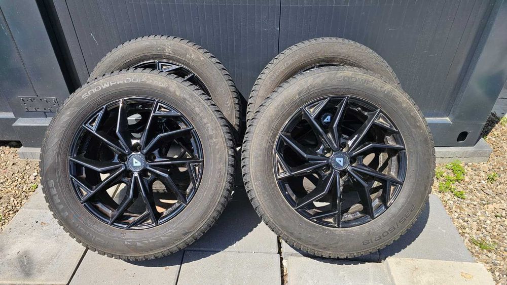 Jante Aliaj ALUTEC pt VOLVO XC60 + Cauciucuri M+S 235 / 60 / R18