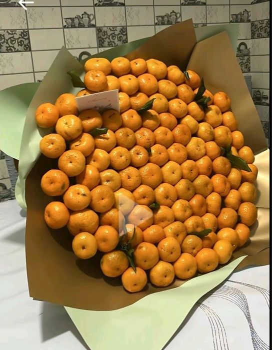 Букет из мандаринов