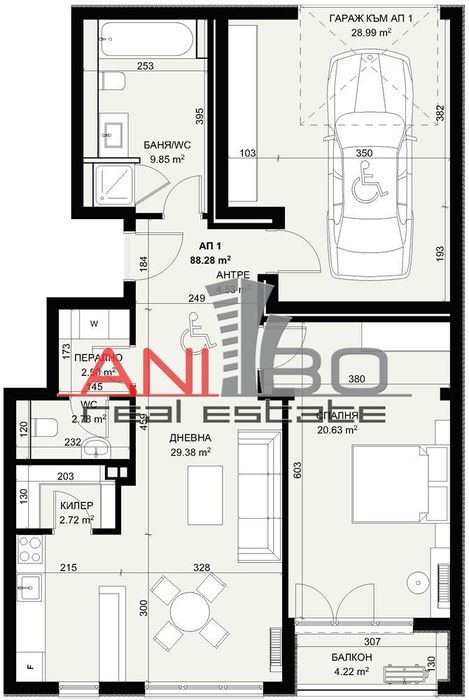 Продава се Двустаен апартамент в Варна, м-т Св. Никола - 168 кв.м за 1438 €/кв.м - Снимка #6