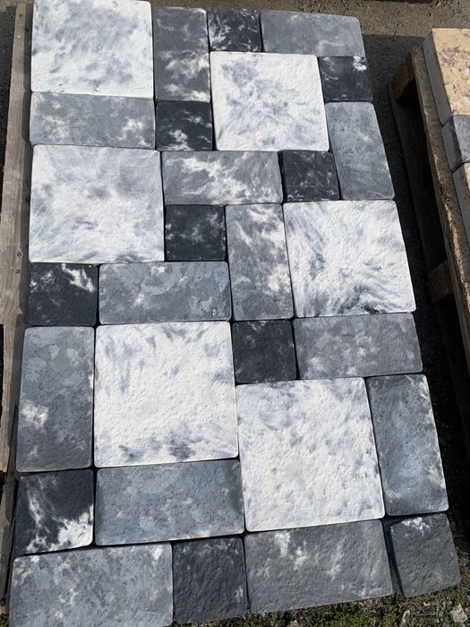 Брусчатка, тротуарная плитка, бордюры