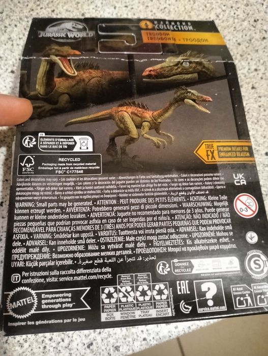Dinozaur colecție troodon Hammond collection ocazie