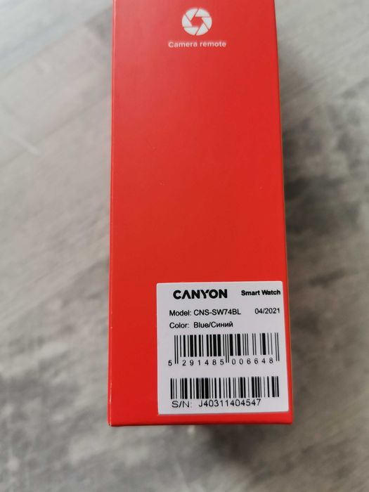 Смарт часовник CANYON