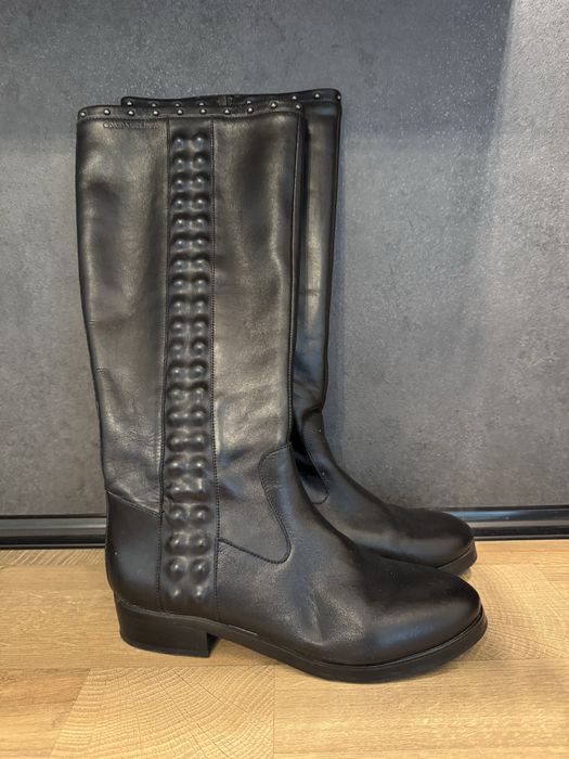 Ботуши Calvin Klein, естествена кожа