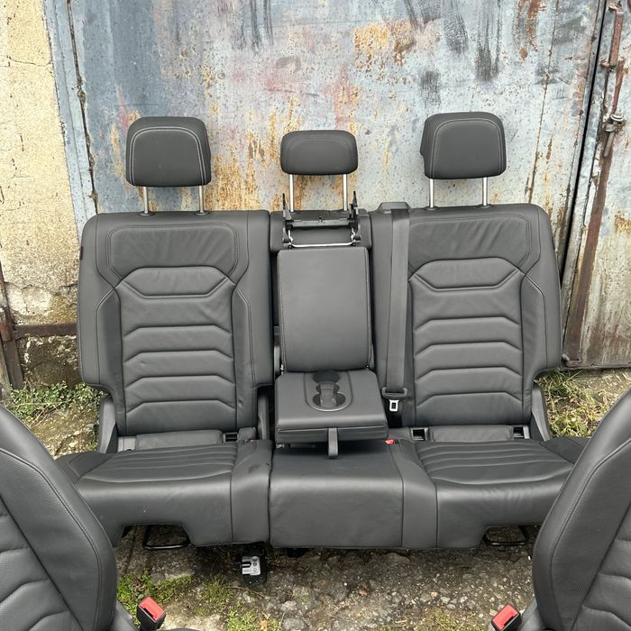 Vw Touareg CR7 Черен Кожен Салон, Кори 2018,2019,2020,2021,2022,23,24