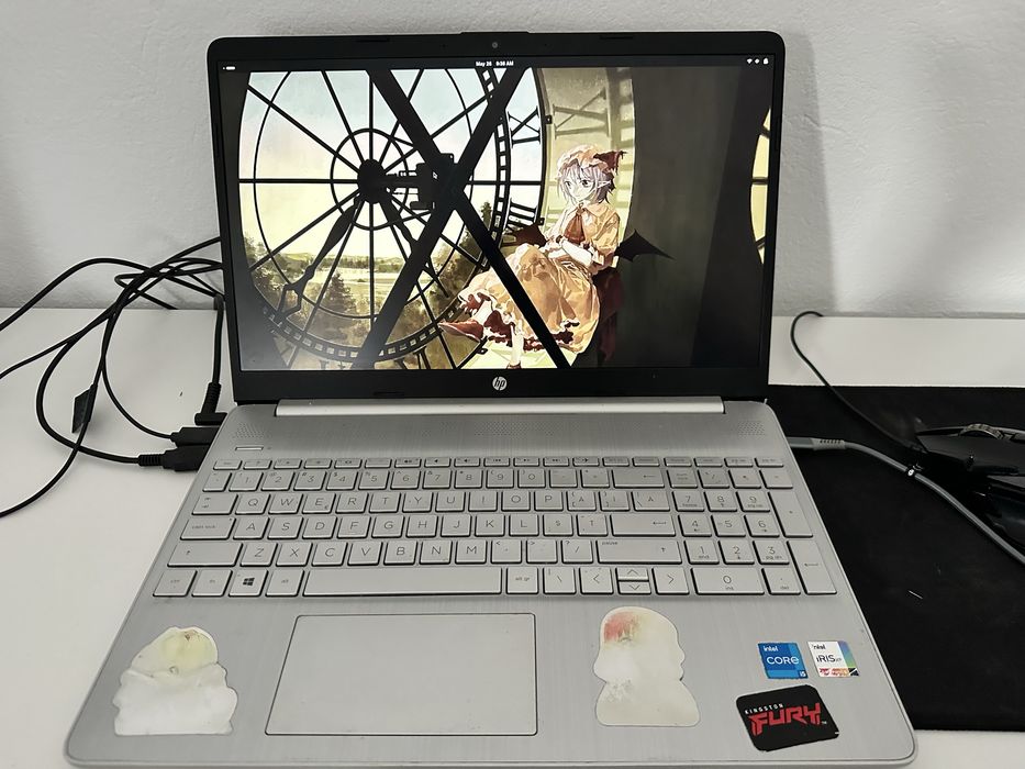 laptop HP 15s-fq2016nq ram si ssd imbunatatit